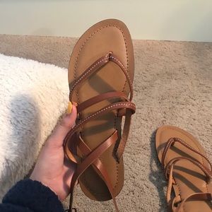 Garnet Hill Women’s Gladiator Sandals